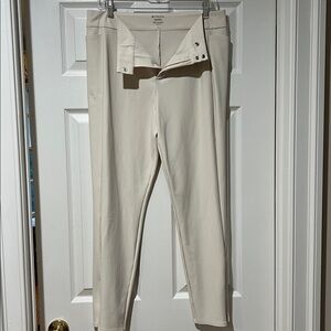 Athleta Cream Leggings